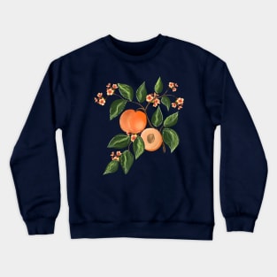 Peach pattern 2 Crewneck Sweatshirt